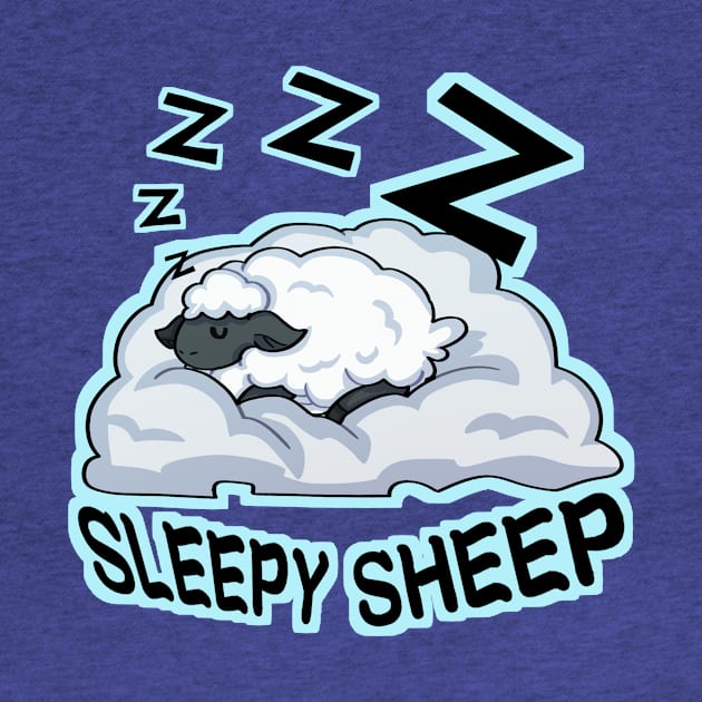 Sleepy Sheep by Ashe Cloud